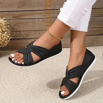 Beatrice | Orthopädische Sandalen mit stilvollem Schleifen-Design