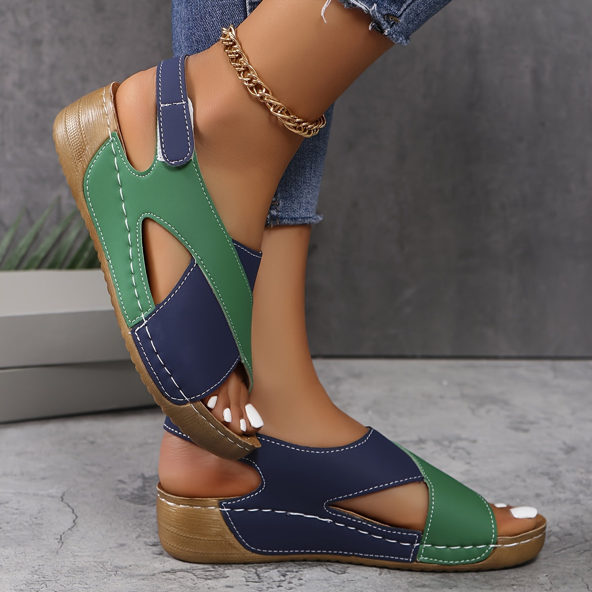 Laura™ - Bequeme orthopädische Sandale