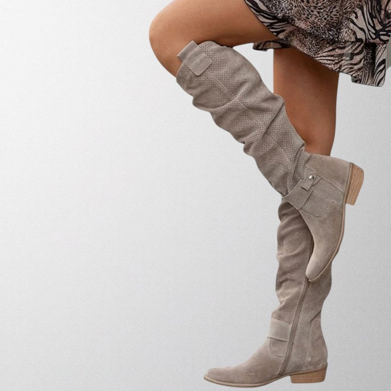 Olivia - Knielange Stiefel