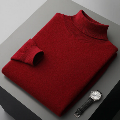 Cagliari Rollkragenpullover aus Merinowolle