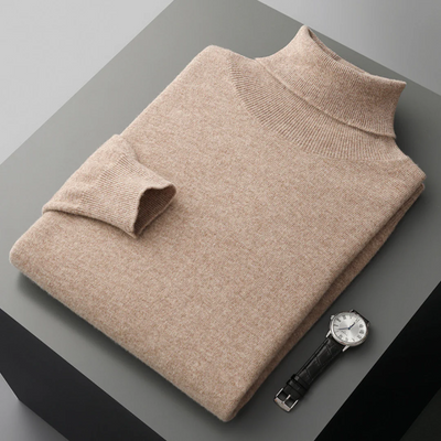 Cagliari Rollkragenpullover aus Merinowolle