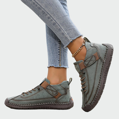 Orthopädische Leder-Stiefeletten
