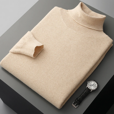 Cagliari Rollkragenpullover aus Merinowolle