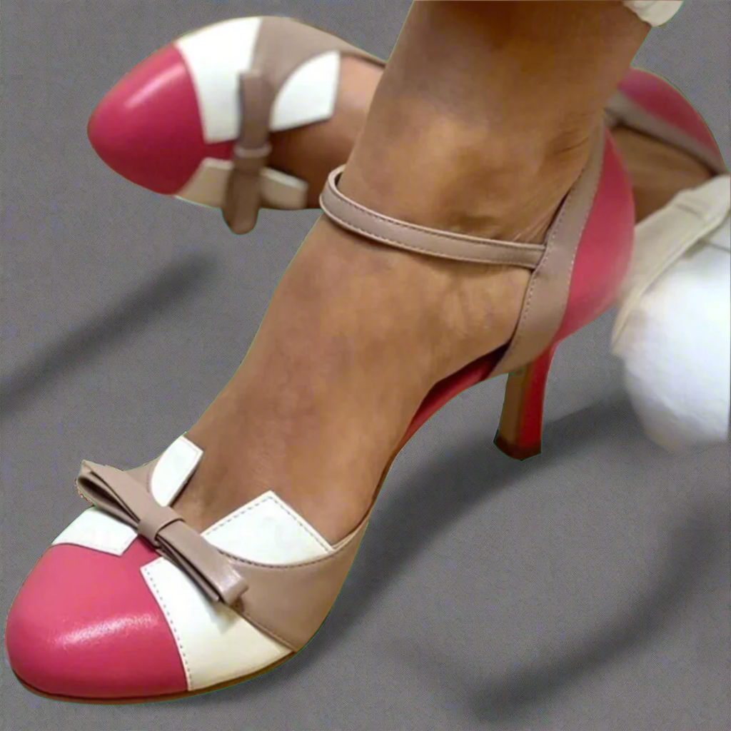 Isabella™ Bogen Detail Mid Heel Schuhe