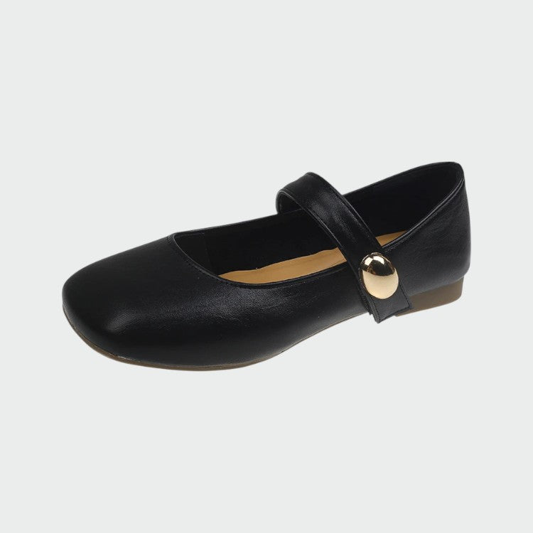 Olivia - Minimalistische Mary Jane Schuhe