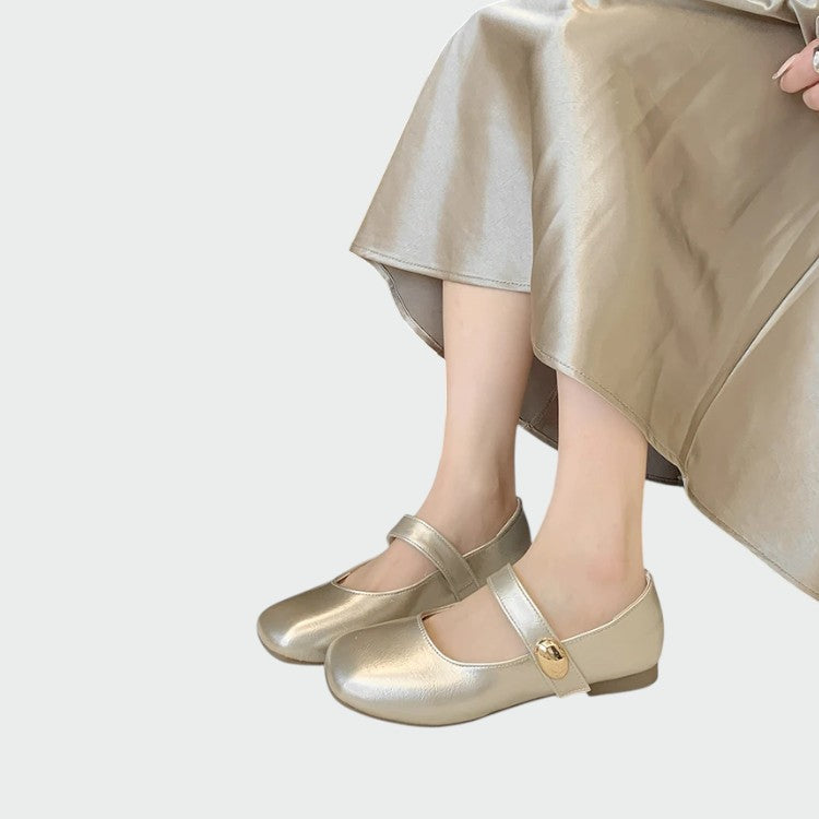 Olivia - Minimalistische Mary Jane Schuhe