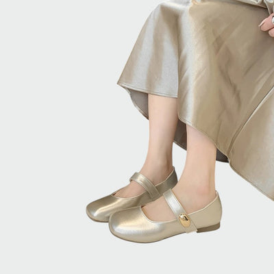 Olivia - Minimalistische Mary Jane Schuhe