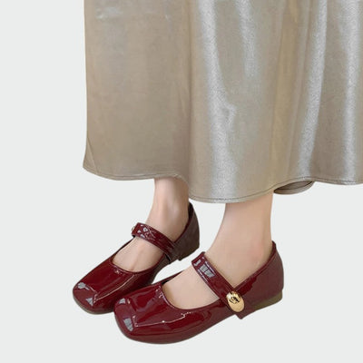 Olivia - Minimalistische Mary Jane Schuhe