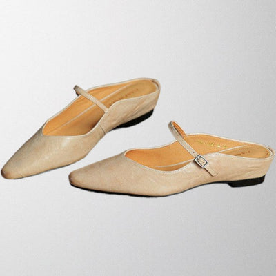 Olivia - Echtes Leder Mules