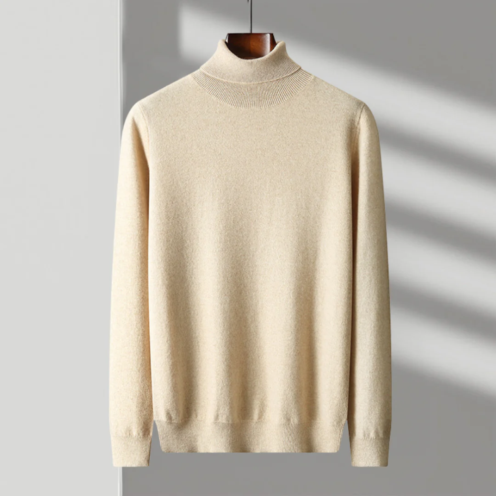 Cagliari Rollkragenpullover aus Merinowolle