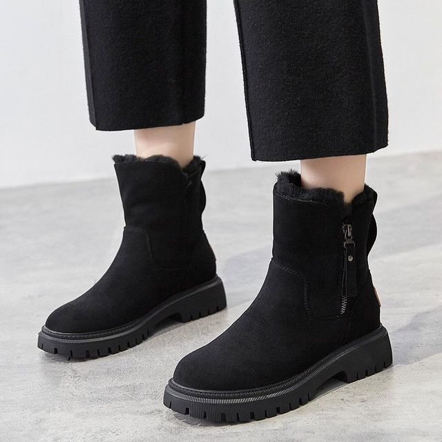 Monique - Stylische und warme Stiefel mit Reißverschluss