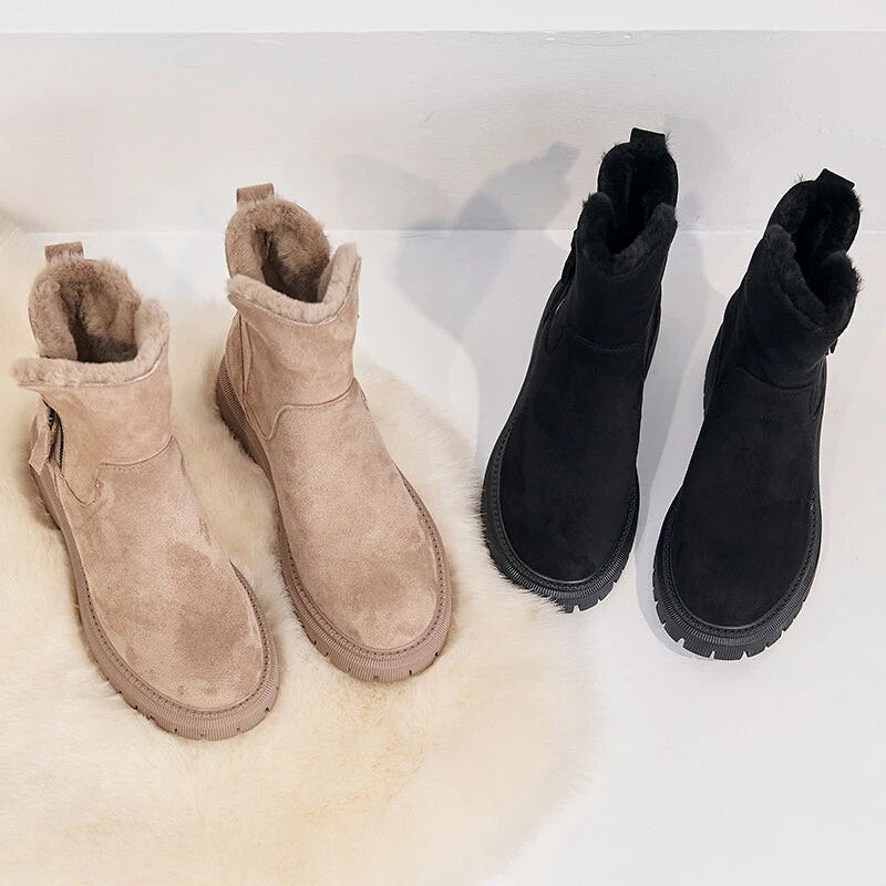 Monique - Stylische und warme Stiefel mit Reißverschluss