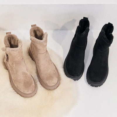 Monique - Stylische und warme Stiefel mit Reißverschluss