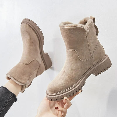 Monique - Stylische und warme Stiefel mit Reißverschluss