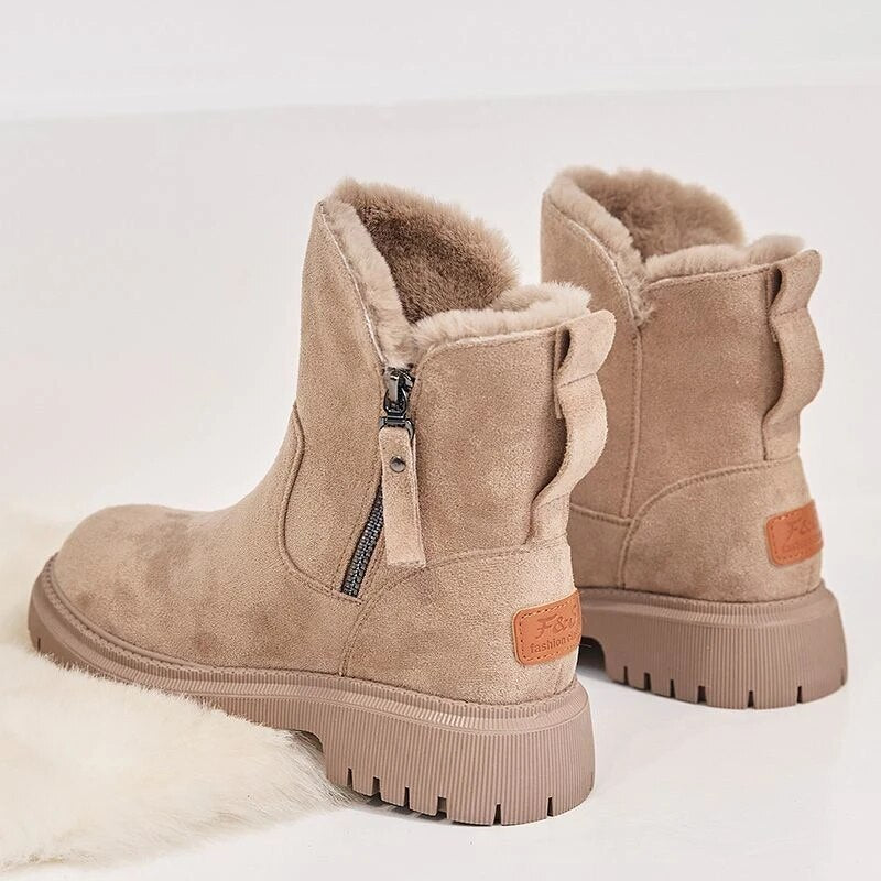Monique - Stylische und warme Stiefel mit Reißverschluss