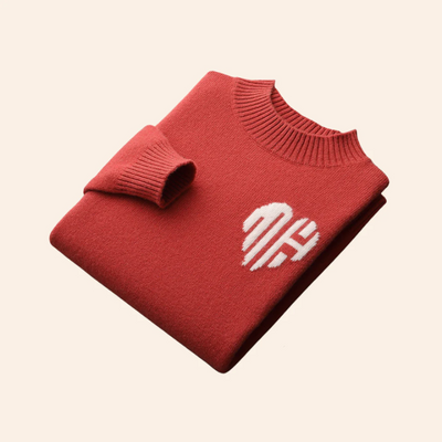Bora Bora Pullover mit Herz aus Kaschmir