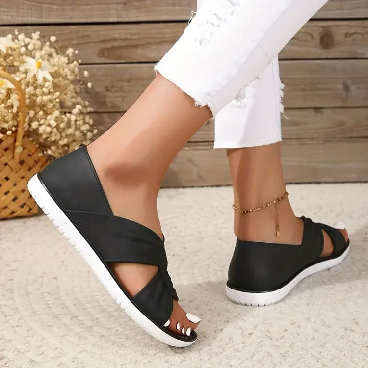 Beatrice | Orthopädische Sandalen mit stilvollem Schleifen-Design