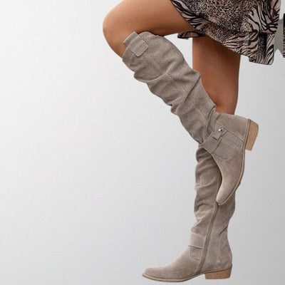 Olivia - Knielange Stiefel