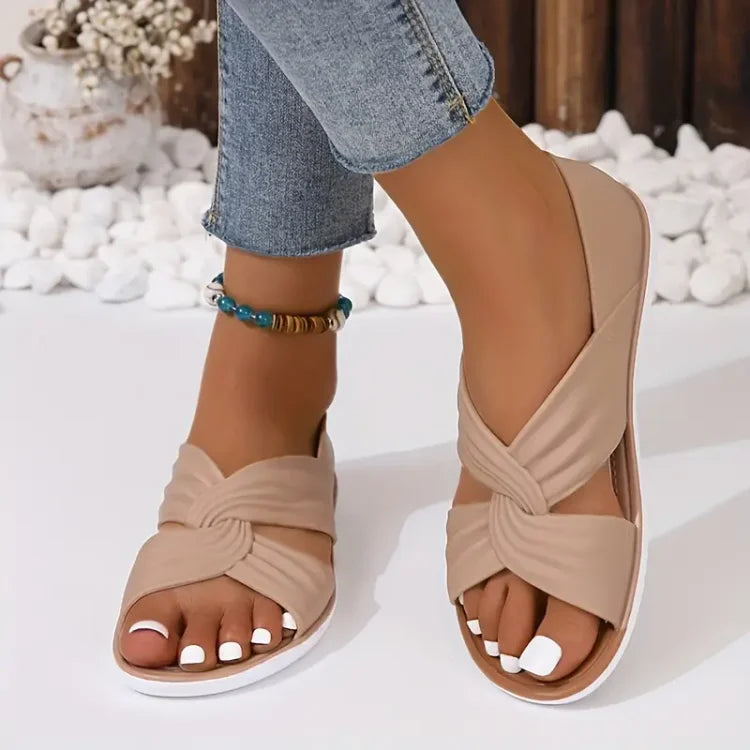 Beatrice | Orthopädische Sandalen mit stilvollem Schleifen-Design