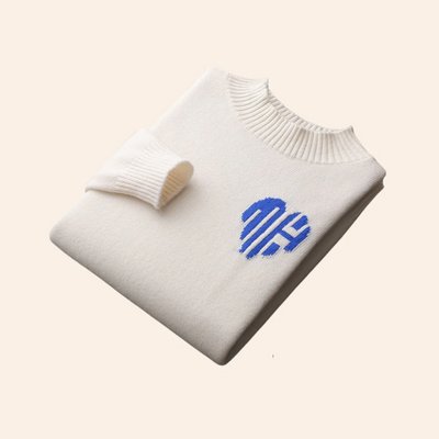 Bora Bora Pullover mit Herz aus Kaschmir