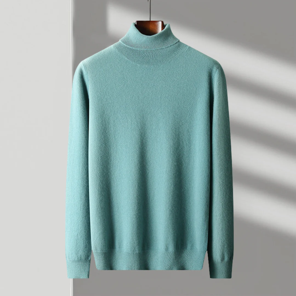 Cagliari Rollkragenpullover aus Merinowolle