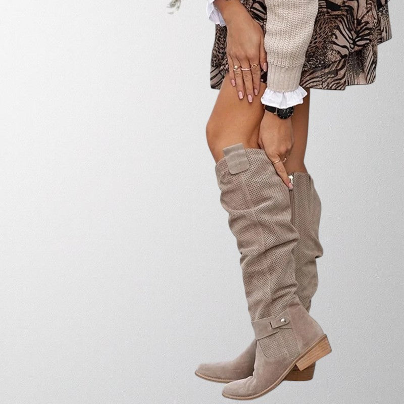 Olivia - Knielange Stiefel