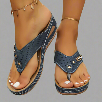 Mira | Retro Sandalen für Frauen mit Fußgewölbeunterstützung – Bequem und Stilvoll