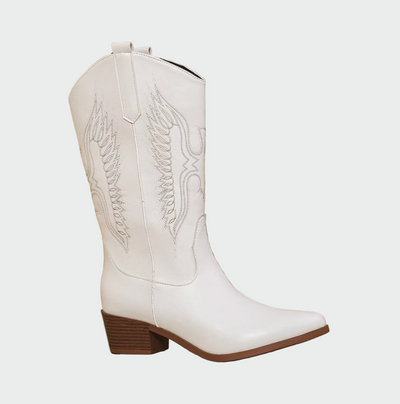Leder Western Cowboy Stiefel