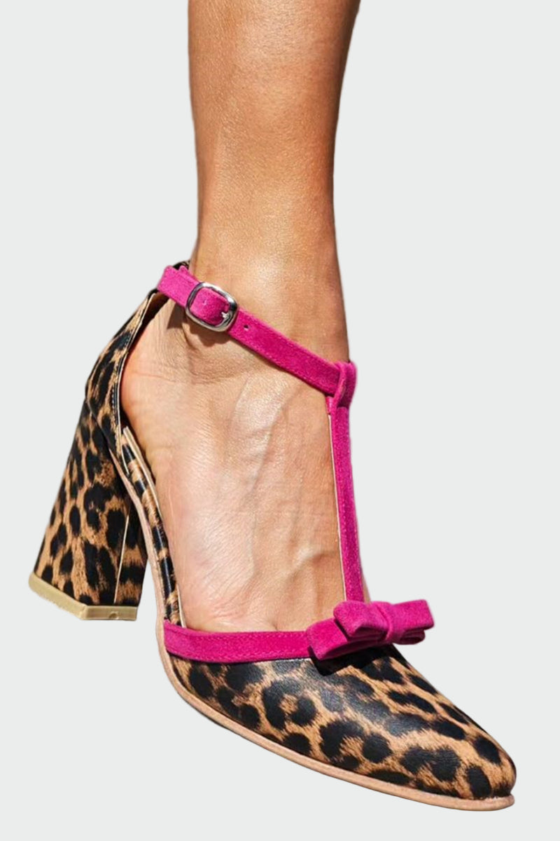 Mbo™ | Elegante Sandalen mit Leopardenmuster