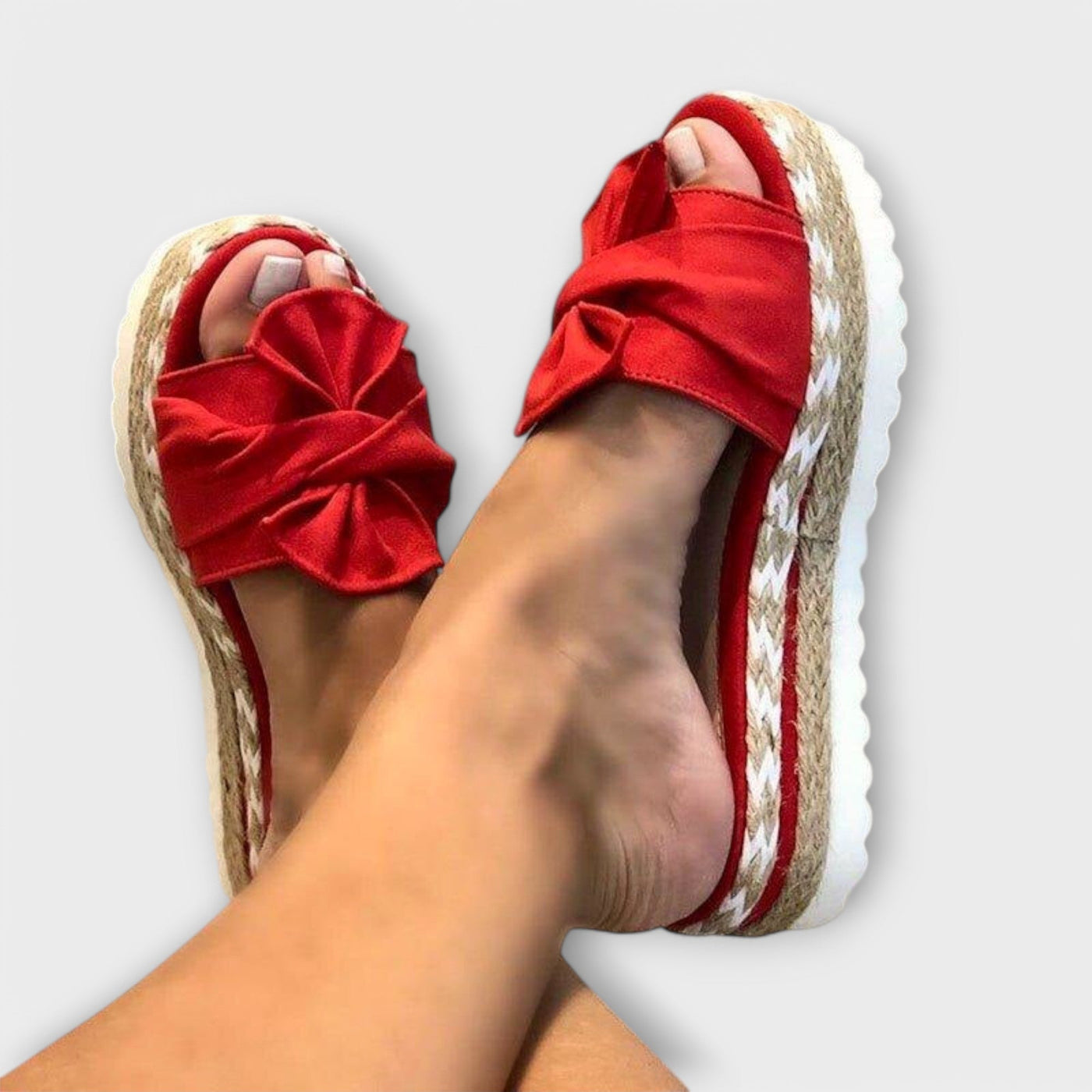 Solegenius – Orthopädische Sandalen mit Schleifendetail