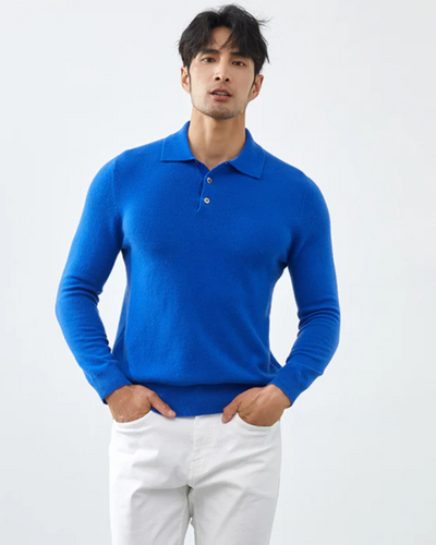 Ponza Kaschmir-Polopullover