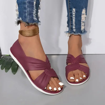Beatrice | Orthopädische Sandalen mit stilvollem Schleifen-Design