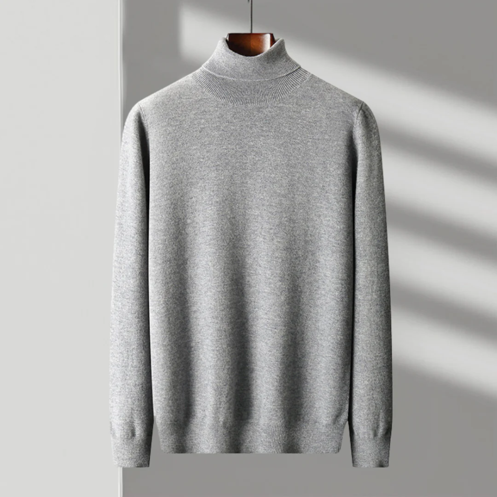 Cagliari Rollkragenpullover aus Merinowolle