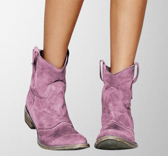 Olivia – Wildleder-Stiefeletten