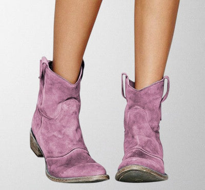 Olivia – Wildleder-Stiefeletten