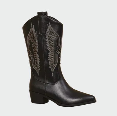 Leder Western Cowboy Stiefel