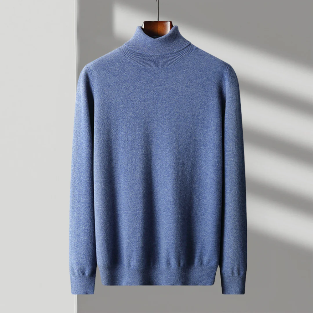 Cagliari Rollkragenpullover aus Merinowolle