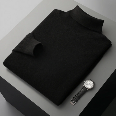 Cagliari Rollkragenpullover aus Merinowolle