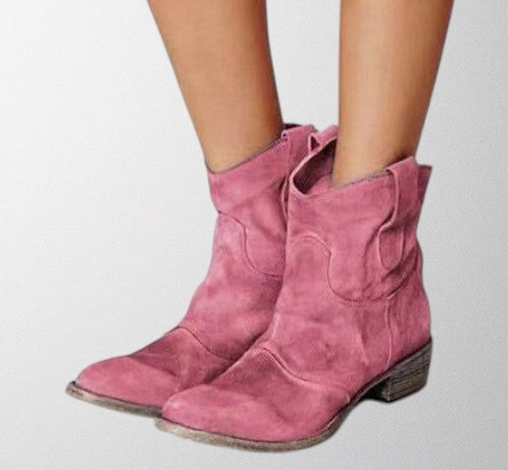 Olivia – Wildleder-Stiefeletten