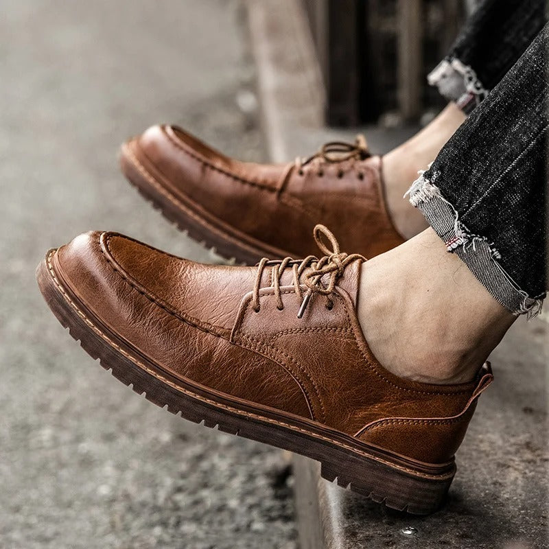 Echte Leder Schuhe Westwell Lowcut