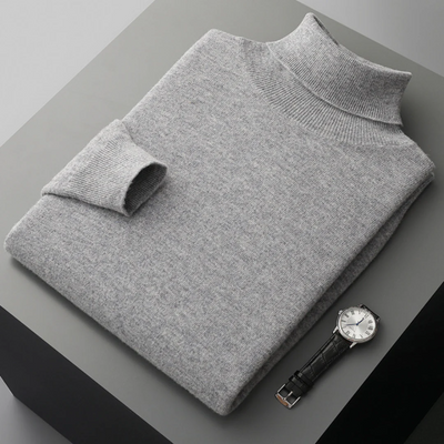 Cagliari Rollkragenpullover aus Merinowolle