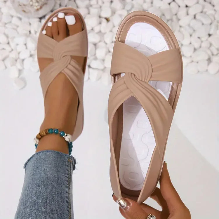 Beatrice | Orthopädische Sandalen mit stilvollem Schleifen-Design