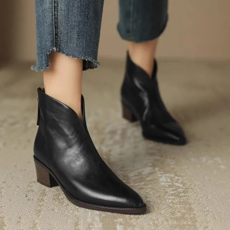 Maël - Elegante und Bequeme Lederstiefel
