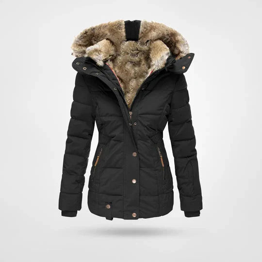 Frieda™ | Gemütliche Winterjacke mit schmeichelhaftem Schnitt