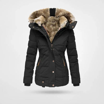 Frieda™ | Gemütliche Winterjacke mit schmeichelhaftem Schnitt