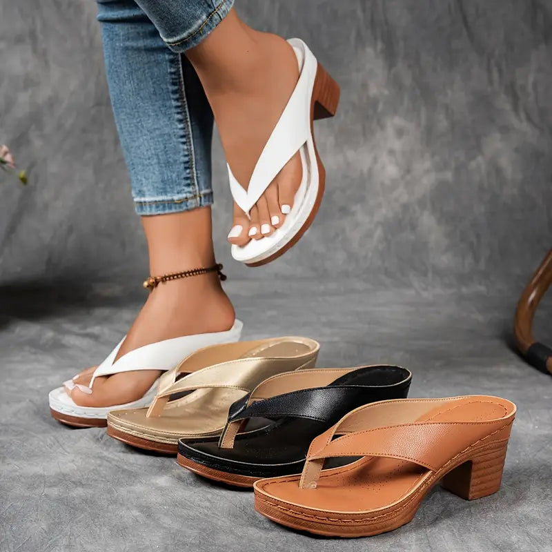 isabella™ Orthopädischer Hausschuh mit Absatz