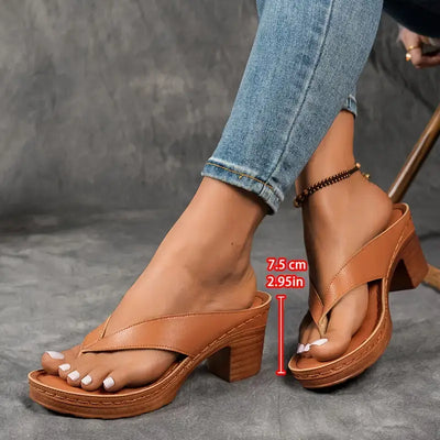 isabella™ Orthopädischer Hausschuh mit Absatz