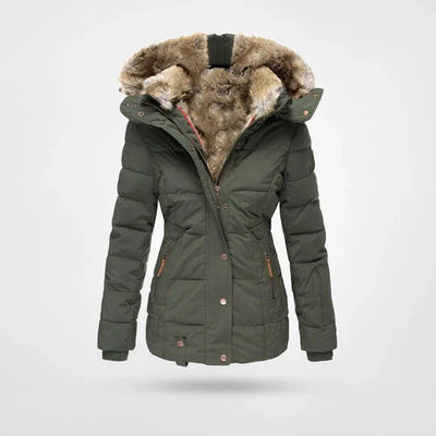 Frieda™ | Gemütliche Winterjacke mit schmeichelhaftem Schnitt