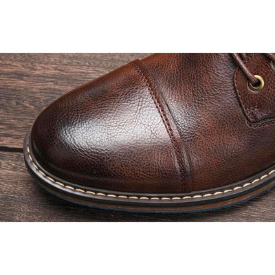 Ethan | Oxford-Stiefel aus echtem Leder