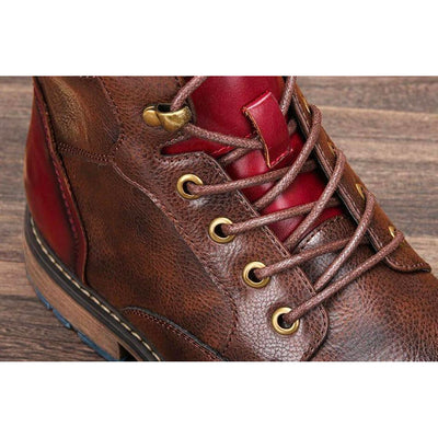 Ethan | Oxford-Stiefel aus echtem Leder